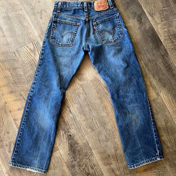 Levi’s 517 Bootcut Jeans • W29 L30 • Vintage Mid-Wash • Classic Fit - Picture 4 of 5